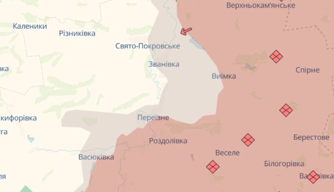 Росіяни просунулися біля трьох населених пунктів у Донецькій області — DeepState