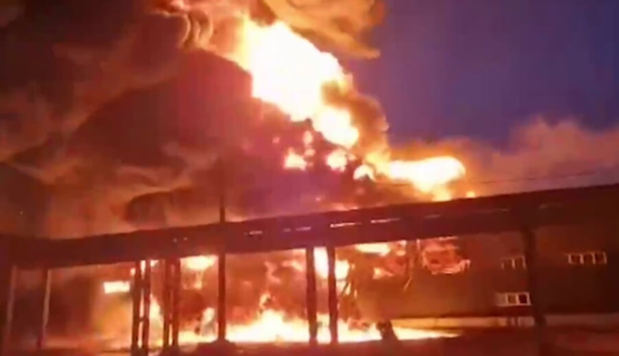 Беспилотники, вероятно, атаковали в Тульской области «Щекиноазот»