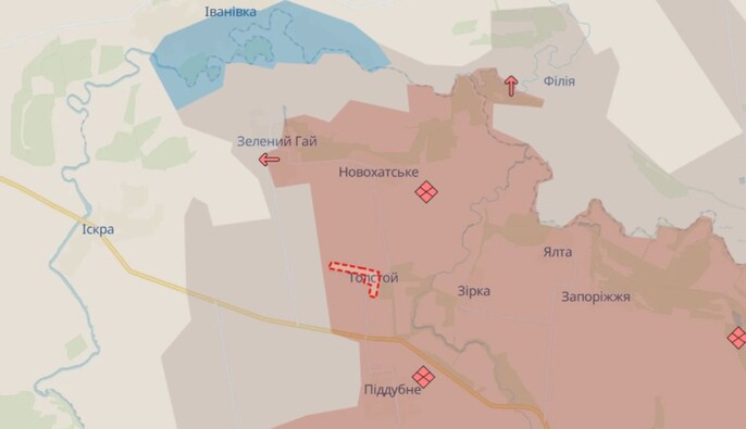 Войска РФ оккупировали село и продвинулись вблизи Ямполя и в Северске Донецкой области — DeepState
