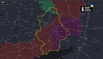 За более чем 3,5 года Россия оккупировала 23% Донецкой области, а под контролем ВСУ остается 22,6%, — DeepState