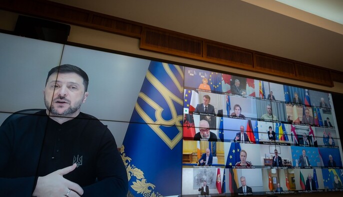 Зеленский: США и ЕС работают над подробными военными гарантиями для Украины