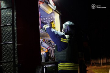 Массированная атака дронов по Черкассам – повреждены жилые дома, обесточена часть города