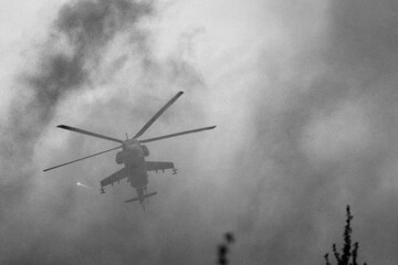 Во время выполнения боевого задания погиб экипаж вертолета Ми-24