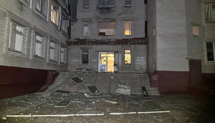 Росармия ударила дроном 