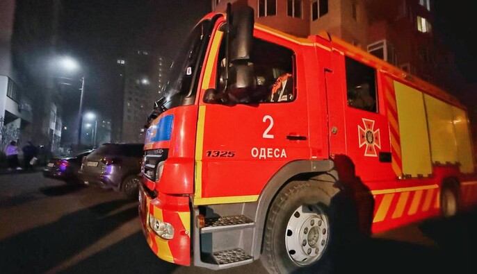 Внаслідок атаки пошкоджено об’єкт критичної інфраструктури в Одесі