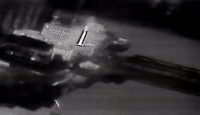 СБУ атакувала вже третю нафтовидобувну платформу РФ у Каспійському морі