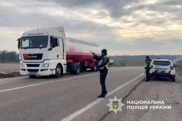 На Одещині через російський обстріл обмежили рух трасою Одеса — Рені