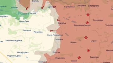 DeepState: российские войска продвинулись в Северске