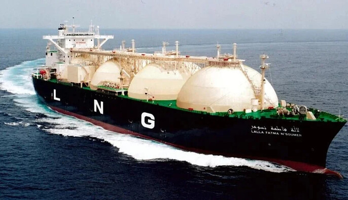 Китай значно збільшив закупівлі російського скрапленого газу