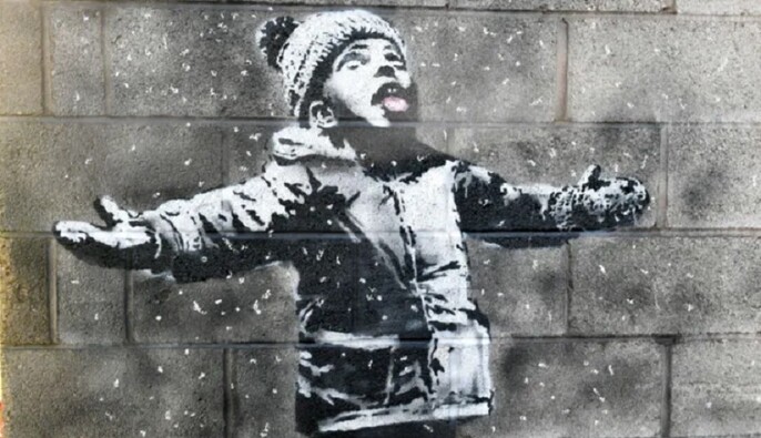 Знамениті мурали Бенксі: у Лондоні з'явилися нові витвори митця