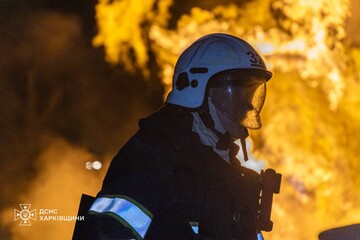 ДСНС ліквідувала 4 пожежі після ракетних ударів на Харківщині 