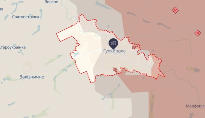 ISW: Россияне продвинулись в трех городах в разных регионах Украины