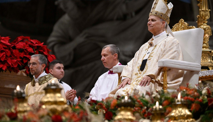 Папа Римский вспомнил Украину во время первого рождественского обращения