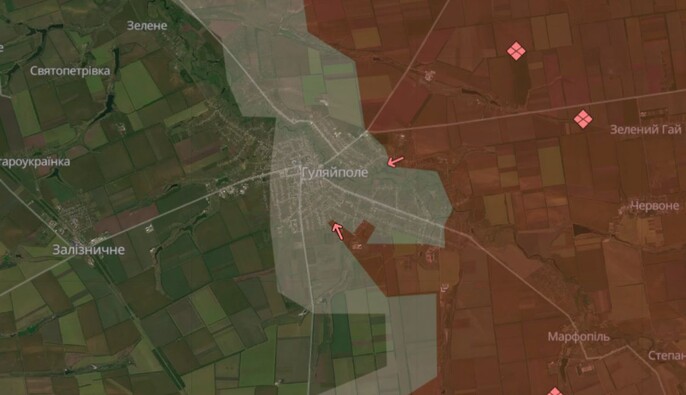 На вулицях Гуляйполя тривають інтенсивні бої — Сили оборони півдня