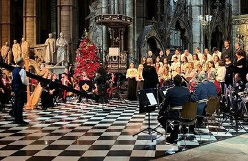 "Щедрик" у Вестмінстерському абатстві: український хор взяв участь у різдвяному зверненні короля Чарльза