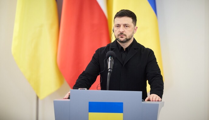 Зеленський вважає присутність міжнародних військ в Україні необхідною для гарантій безпеки
