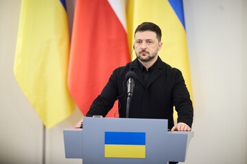 Зеленський вважає присутність міжнародних військ в Україні необхідною для гарантій безпеки
