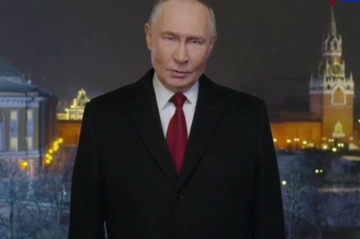 Путин в своем новогоднем обращении пообещал, что Россия победит в войне против Украины