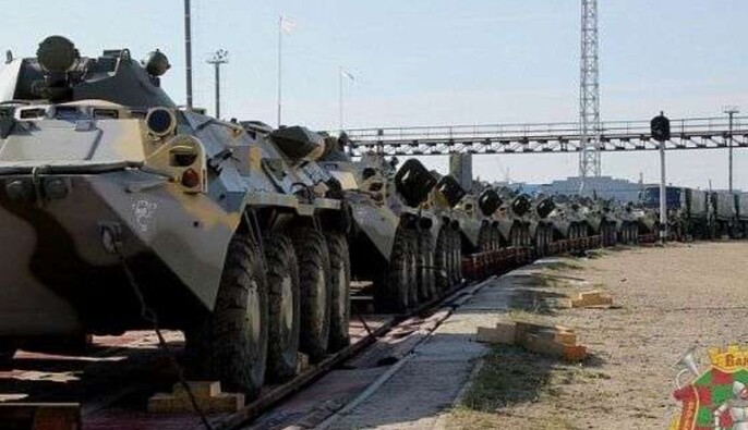У 2025-му Білорусь передала Росії кілька ешелонів із військовою технікою