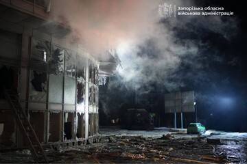 Россияне массированно атаковали Запорожье дронами – что известно о последствиях