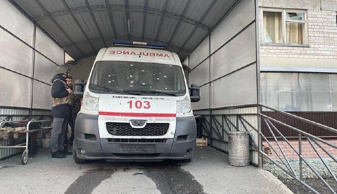 Росія атакувала бригаду швидкої на Херсонщині – постраждав водій