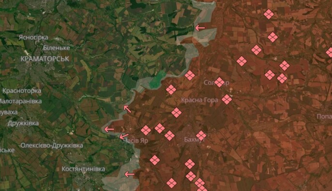 Россияне продвинулись в Донецкой и Запорожской областях — DeepState