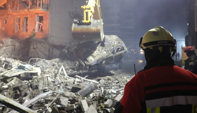 Атака РФ по Харькову: в двух районах повреждено по меньшей мере 27 зданий