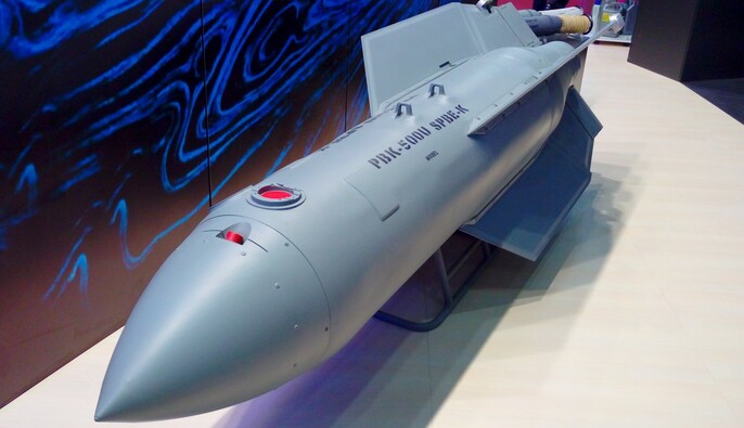 За минулий тиждень Росія застосувала проти України понад 1070 керованих авіаційних бомб