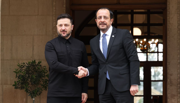 Зеленский провел встречу с президентом Кипра