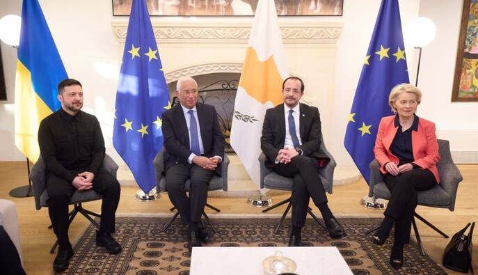 Зміцнення бойової авіації та перемовини про мир: Зеленський провів зустріч з лідерами ЄС на Кіпрі 