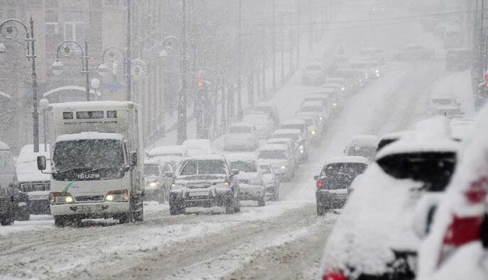 МВД: неблагоприятные погодные условия в Украине продлятся еще неделю