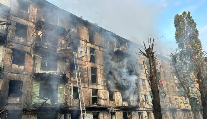 РФ атакувала інфраструктуру Кривого Рогу: двоє поранених, частина міста без світла