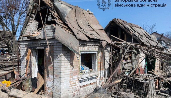 Росіяни завдали 821 удар по 27 населених пунктах Запорізької області