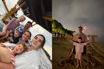 "Любовь открывает сердце": Тимур Мирошниченко очаровал фотографией своей большой семьи