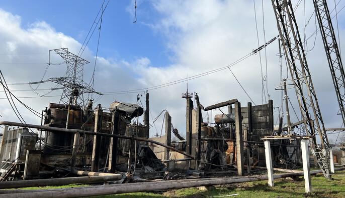 РФ в очередной раз атаковала ТЭС ДТЭК – повреждено оборудование