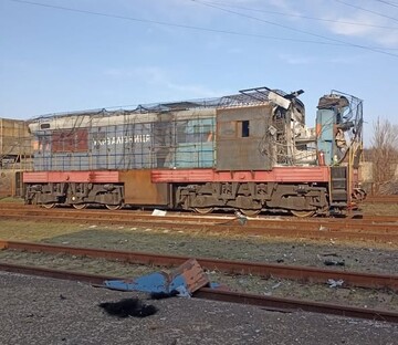 Росіяни атакували залізничну інфраструктуру на Донеччині: поранено двох працівників