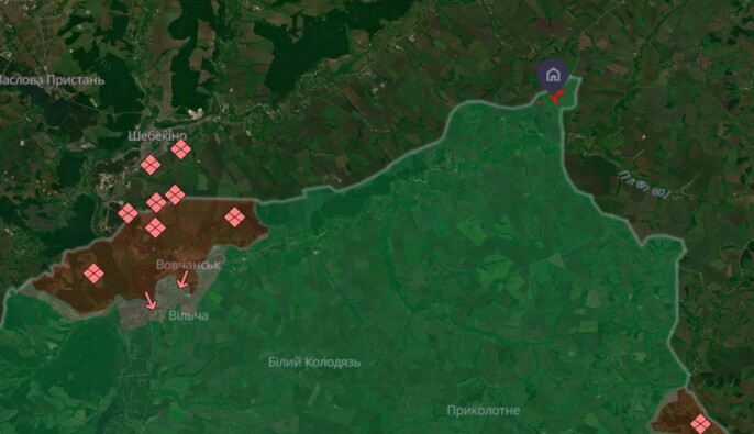 Армія РФ намагалася прорвати кордон у напрямку Дігтярного Харківської області — ДПСУ