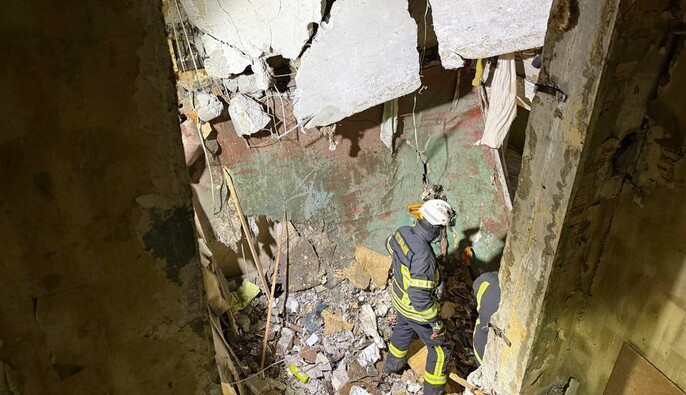 В Харькове произошел взрыв неизвестного происхождения: есть жертвы и пострадавшие