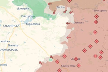DeepState: Российские военные продвинулись вблизи двух населенных пунктов в Донецкой области