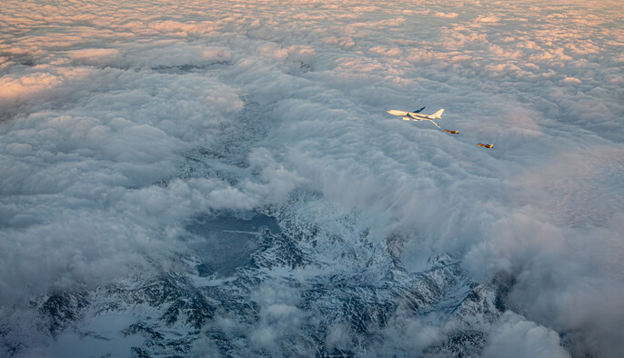 Истребители Дании отработали учебную миссию над Гренландией