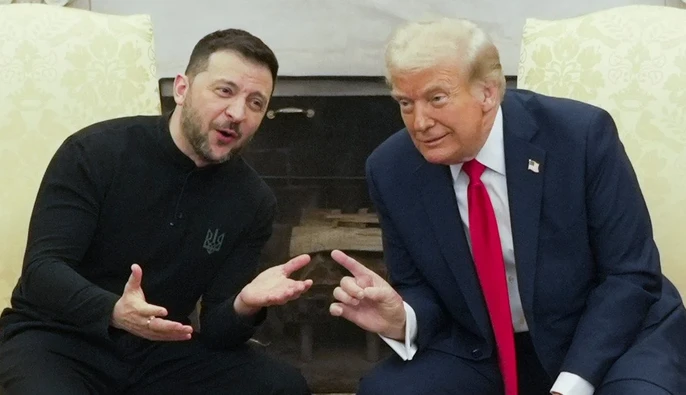 Politico: зустріч Трампа із Зеленським у Давосі наразі не запланована