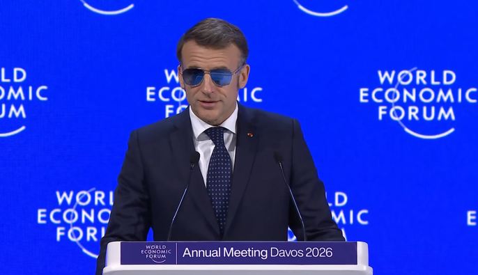 Макрон у Давосі: Сполучені Штати 