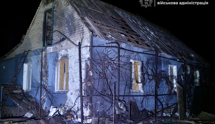 Росія атакувала Запоріжжя: пошкоджені приватні будинки та господарчі споруди