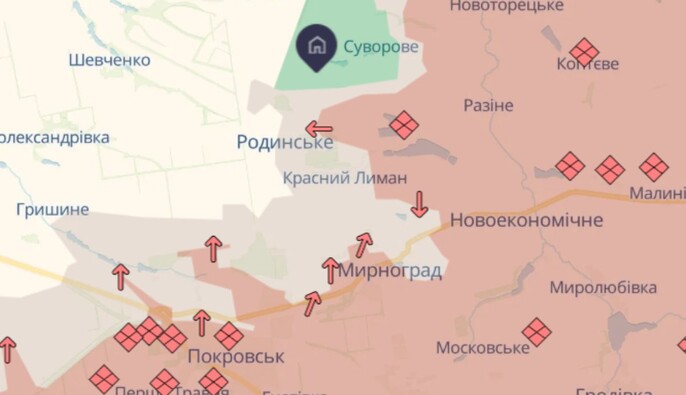 ВСУ зачистили от оккупантов село Сухецкое в Донецкой области — DeepState