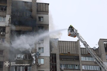 Российский удар по Днепру: есть пострадавшие, среди них ребенок