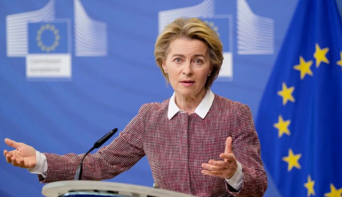 Фон дер Ляєн відповіла на критику Зеленського – дії ЄС гучніші за слова
