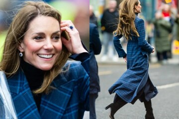 Импровизированный "забег": в Шотландии Кейт Миддлтон испугала охрану