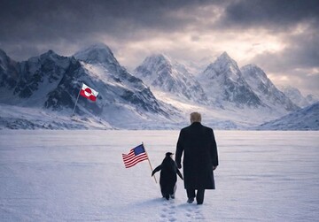 Белый дом обнародовал изображение Трампа с пингвином в Гренландии, где те не живут