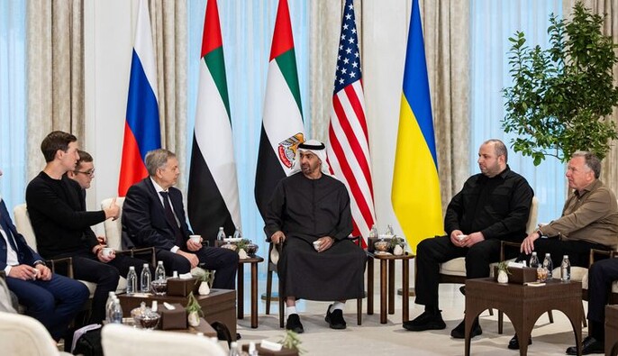 Второй день переговоров по Украине стартовал в Абу-Даби — Sky News