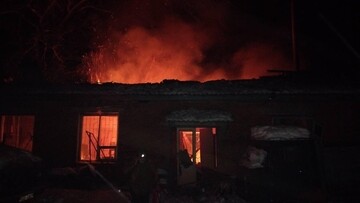 В Черниговской области российские дроны "Герань" попали в склады с зерном.